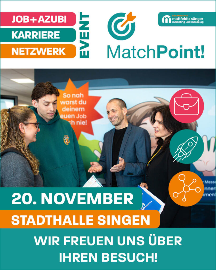 2026_Onlinebanner_Besuchen_Sie_Uns_1080x1080px_matchpoint_Singen Symbolbild für Veranstaltung "meine Zukunft! Singen"