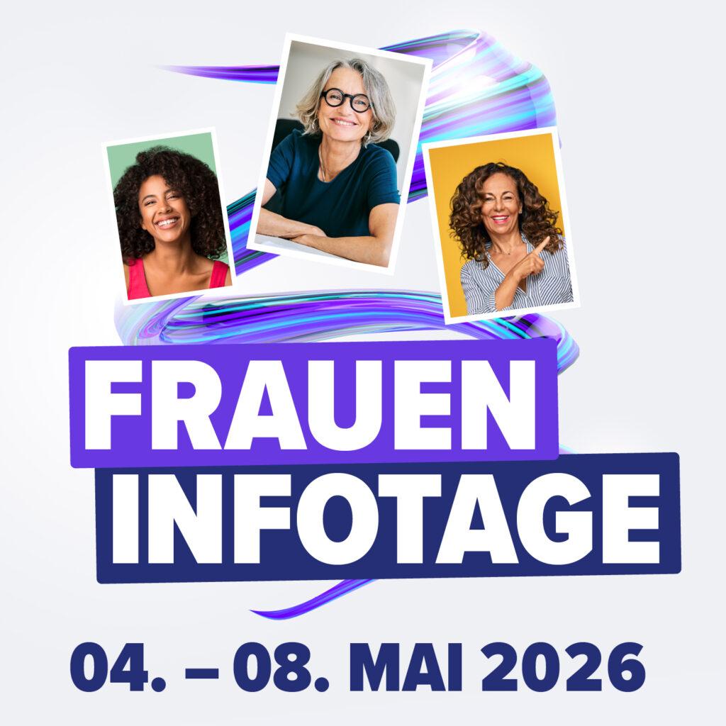 Symbolbild für Veranstaltung "FRAUEN INFOTAGE 04. - 08. Mai 2026"
