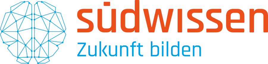 Logo von Südwissen, mit Subtext Zukunft bildet